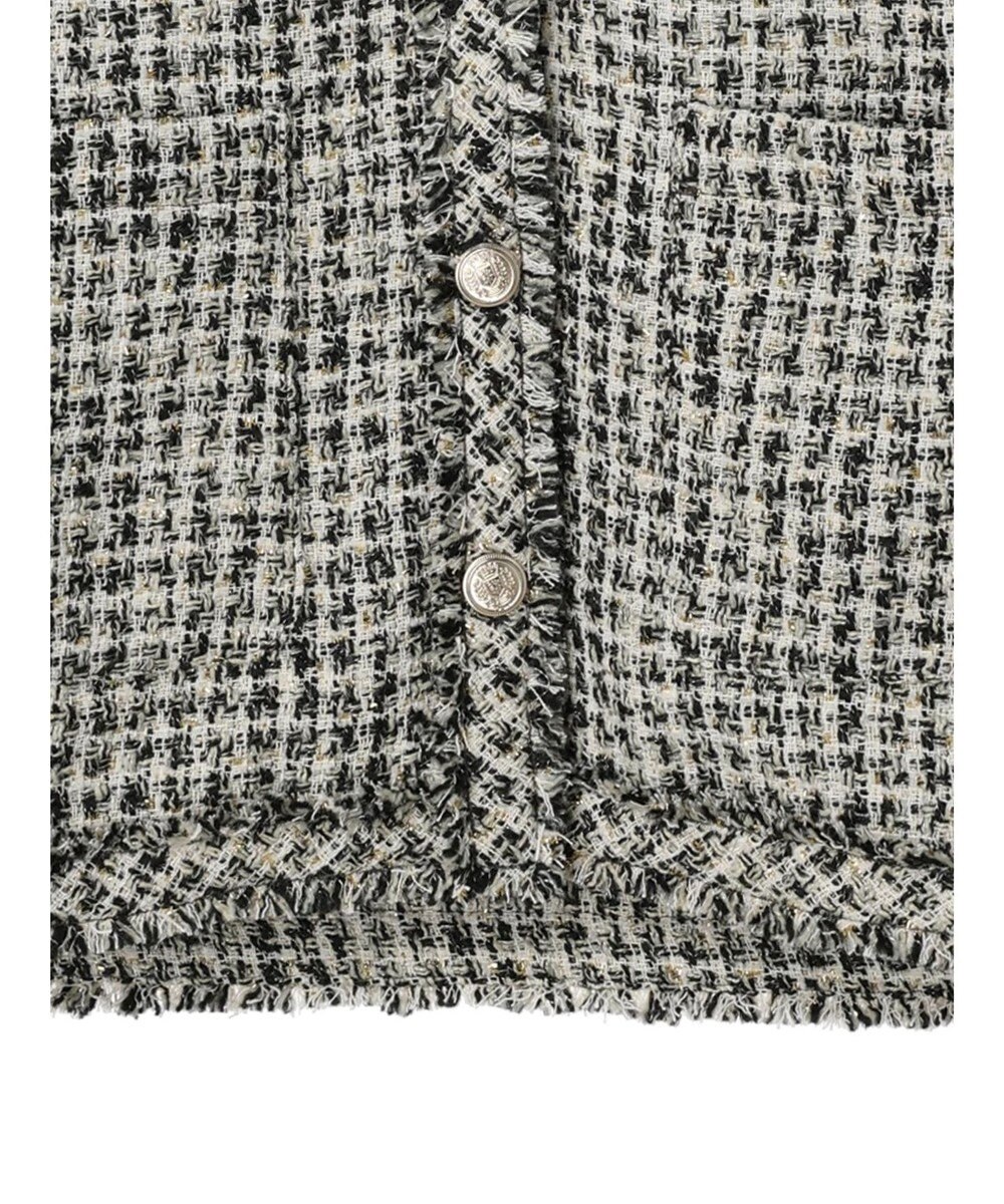 Green Parks ・ＥＬＥＮＣＡＲＥ　ＤＵＥ　ツィードノーカラーベスト 