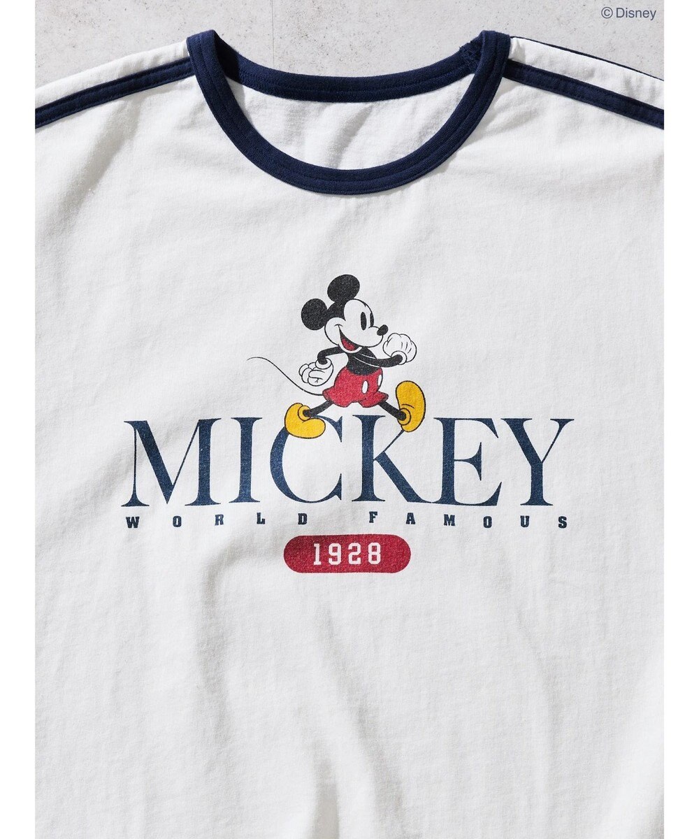 AMERICAN HOLIC ラインＴシャツ　Ｏｆｆ　Ｗｈｉｔｅ／Ｄｉｓｎｅｙ 