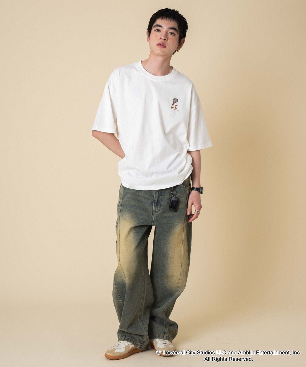 WEGO 【新柄追加/E.T/ユニセックス着用ITEM/SMLサイズ展開】E．T．グラフィックT（S） 