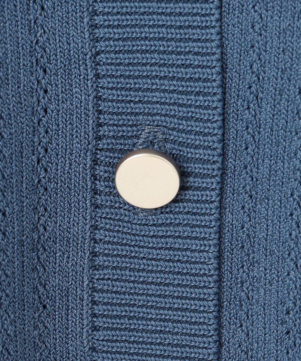 ANY SIS L 【洗える】レーシーディテール カーディガン 