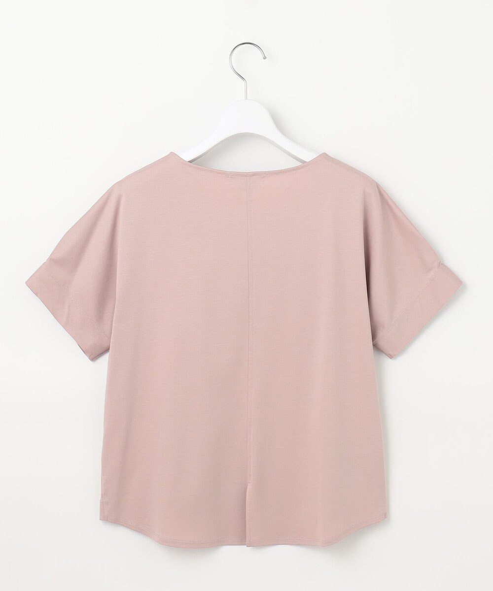 J.PRESS LADIES L 【接触冷感】コットンスムース フレンチスリーブ カットソー 