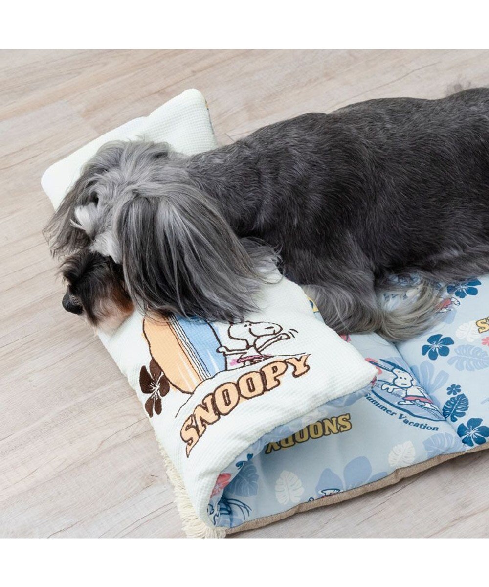 PET PARADISE スヌーピー クール ロールマット 《サーフ柄》 Ｍ 
