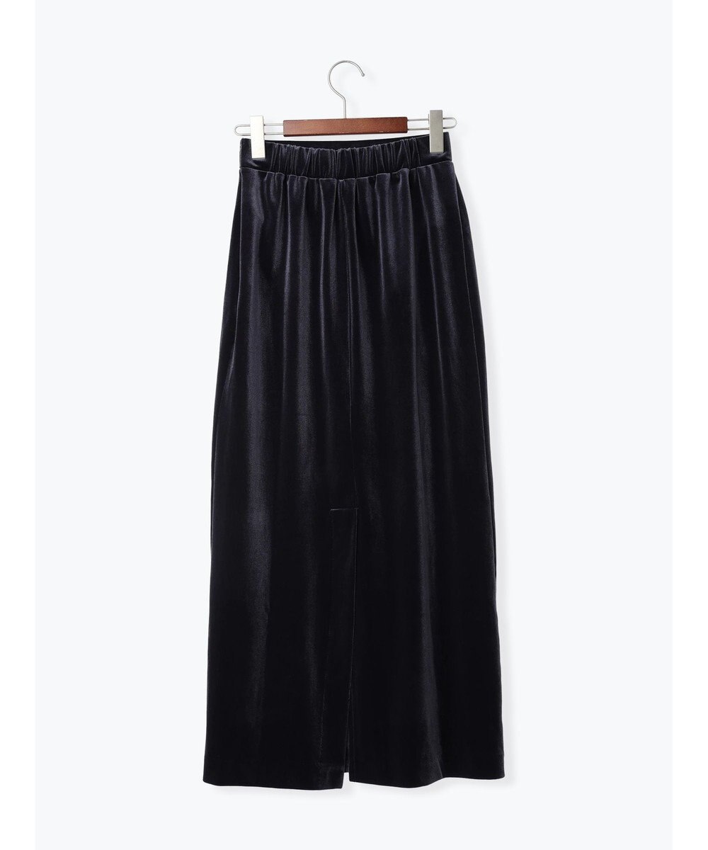 Te chichi ベロアナロースカート《2025Autumn catalog vol.2 item》 