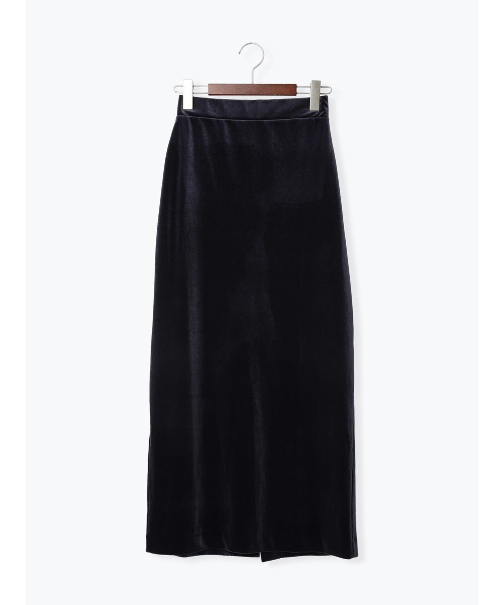 Te chichi ベロアナロースカート《2025Autumn catalog vol.2 item》 