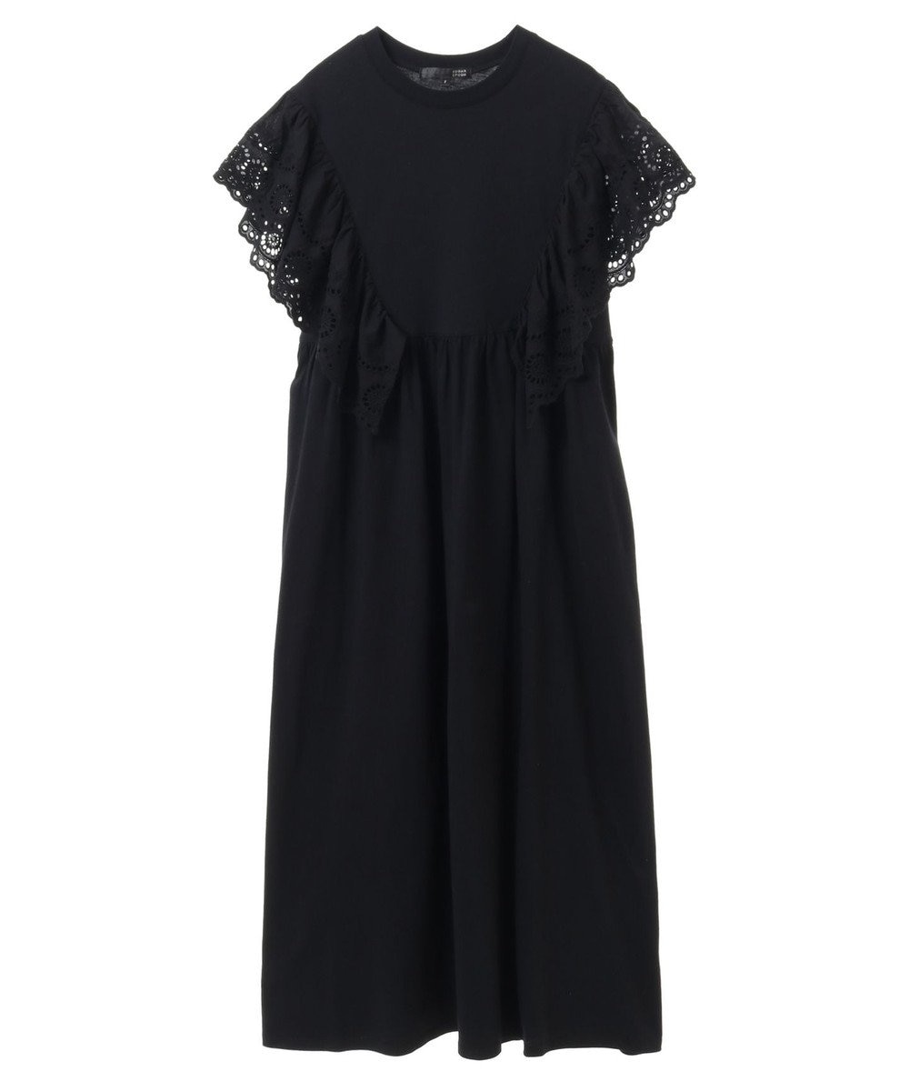 Green Parks ・ＳＵＧＡＲ　ＳＰＯＯＮ　ショルダー刺繍レースワンピース 