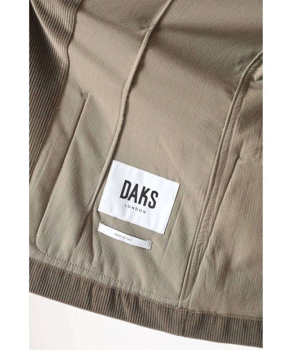 DAKS ソフトイタリアンコーデュロイカジュアルテーラードブレザー 