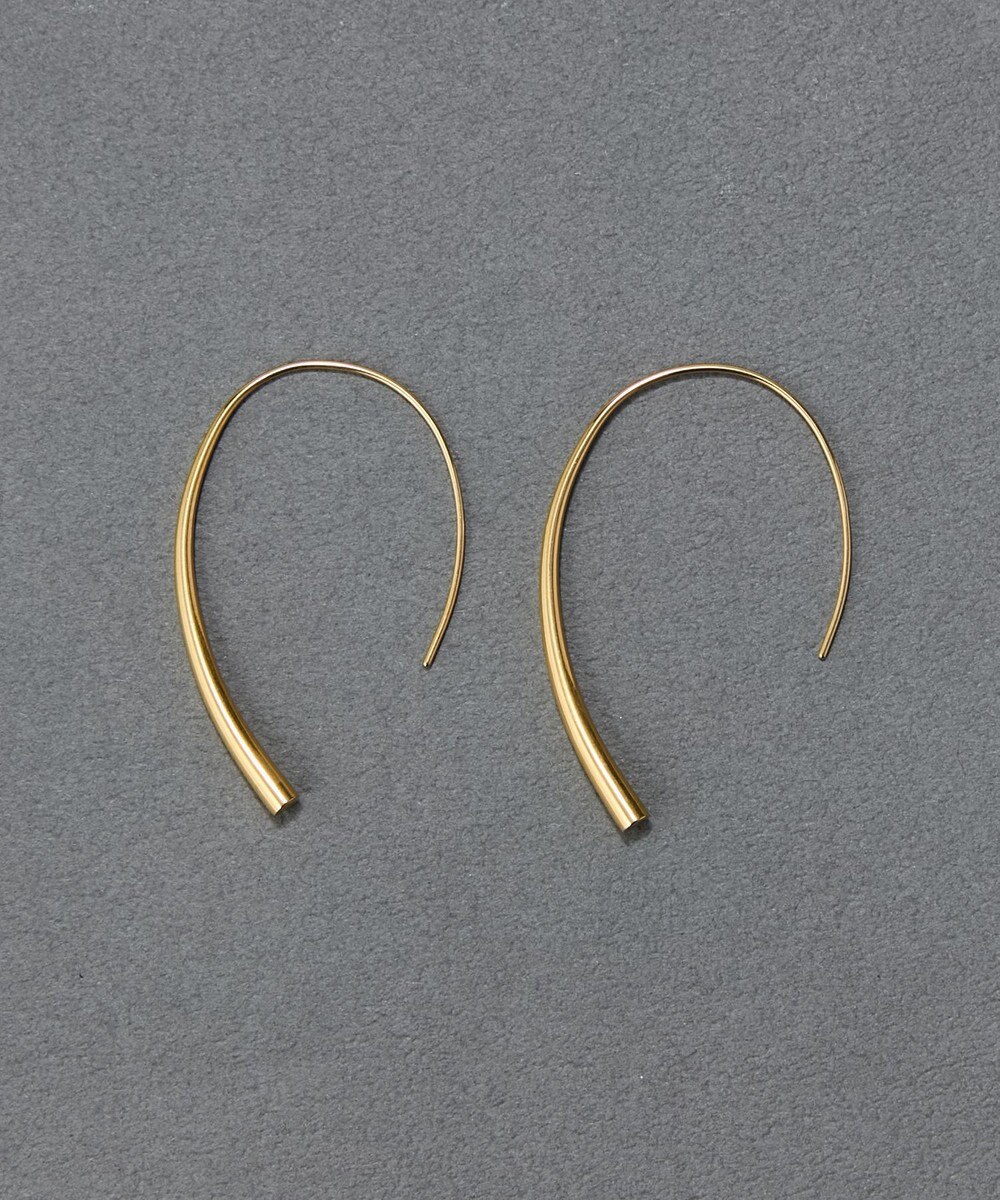 Phoebe 〈金属アレルギー対応〉エアリーフックピアス　ゴールド　ステンレス 