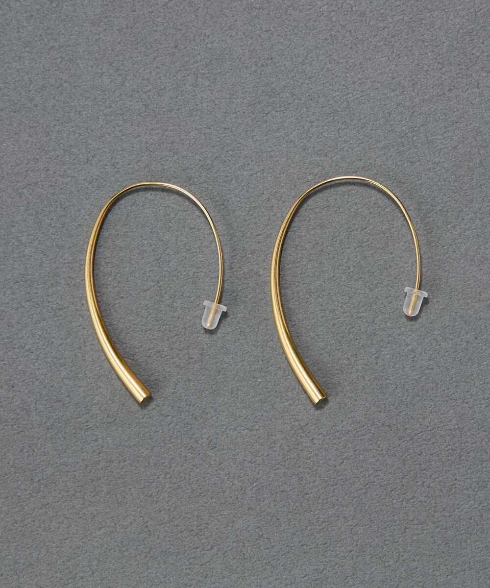 Phoebe 〈金属アレルギー対応〉エアリーフックピアス　ゴールド　ステンレス 