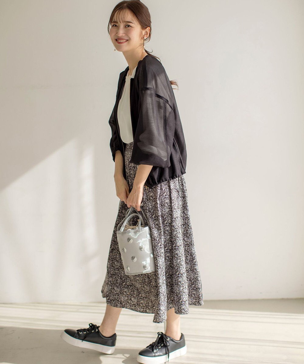 ANY SIS 【洗える】ドルマンシアー ブルゾン 