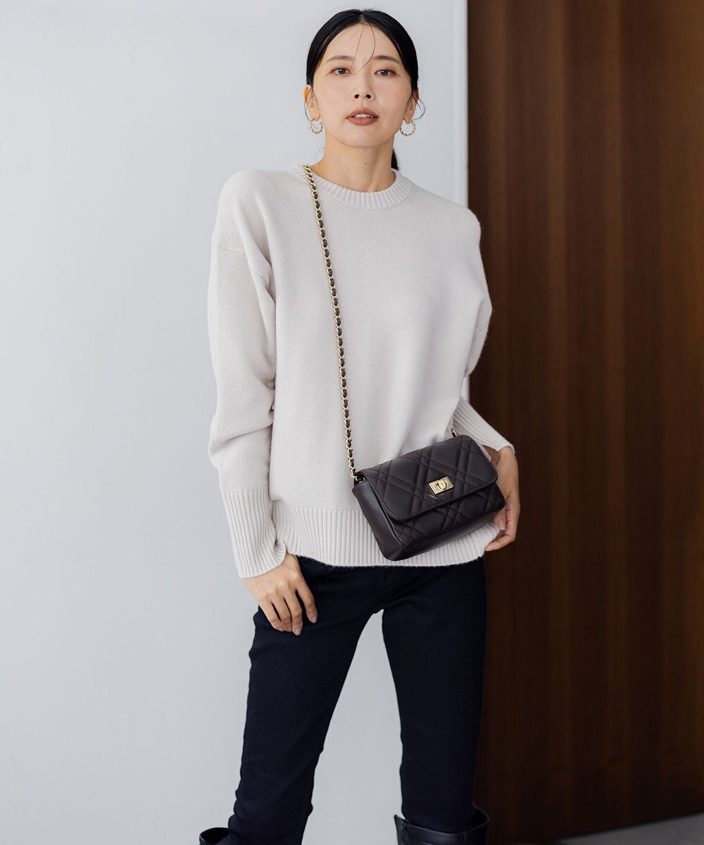 23区 キルティングチェーン ショルダー バッグ 