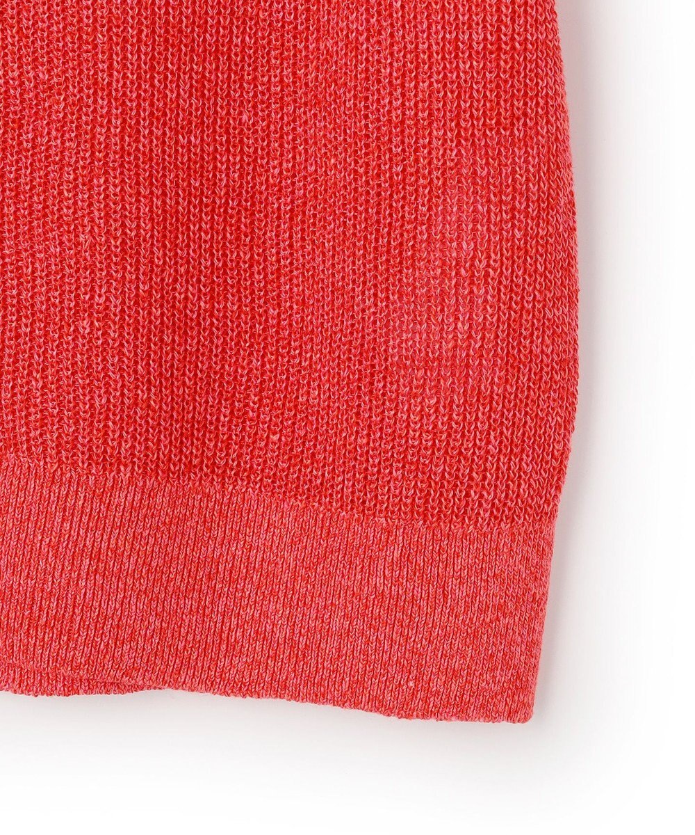 23区 【先行予約】ピュアリネン ハーフスリーブ ポロニット 