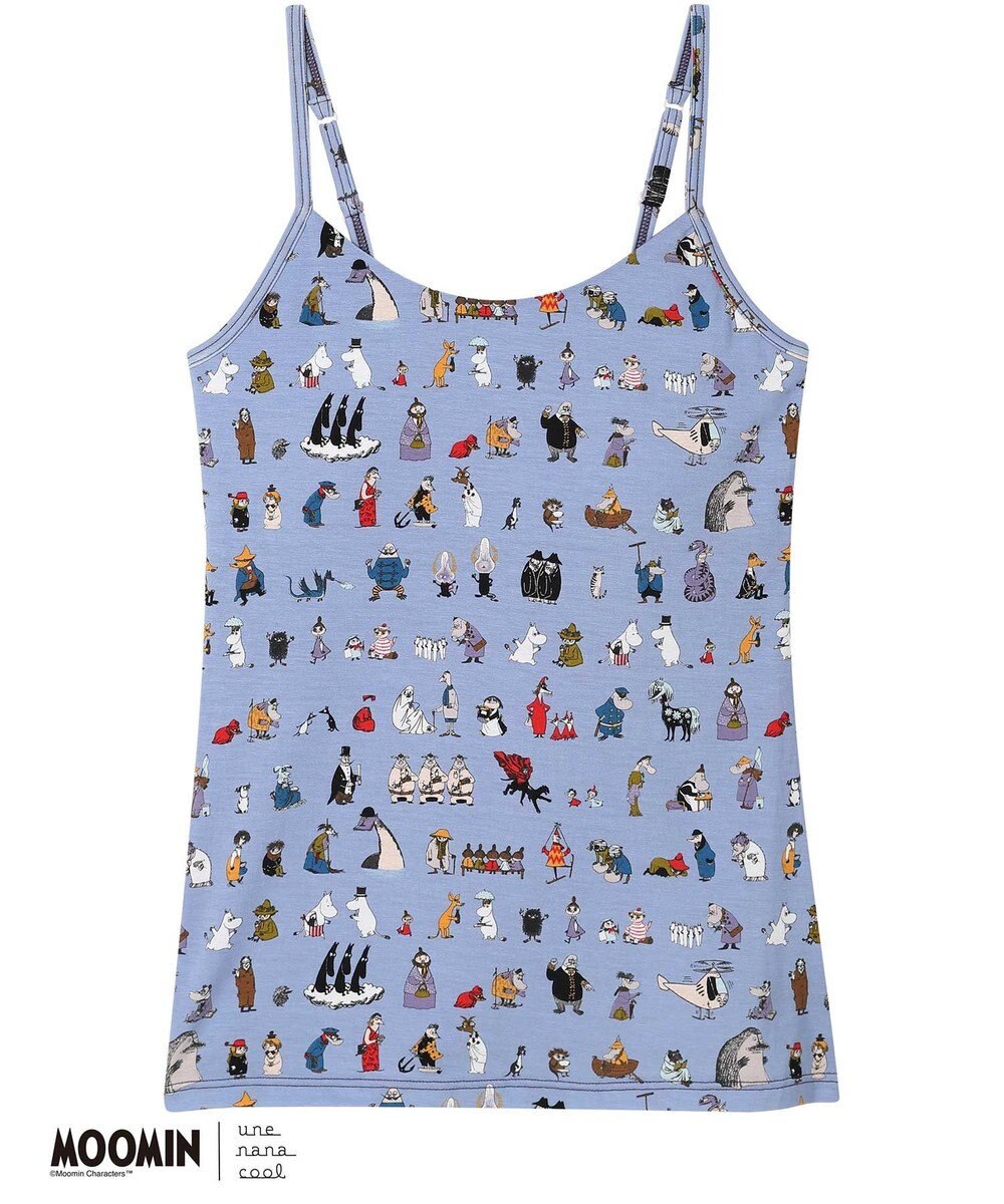 une nana cool 【ムーミン】 MOOMIN * une nana cool  カップ付きキャミソール 