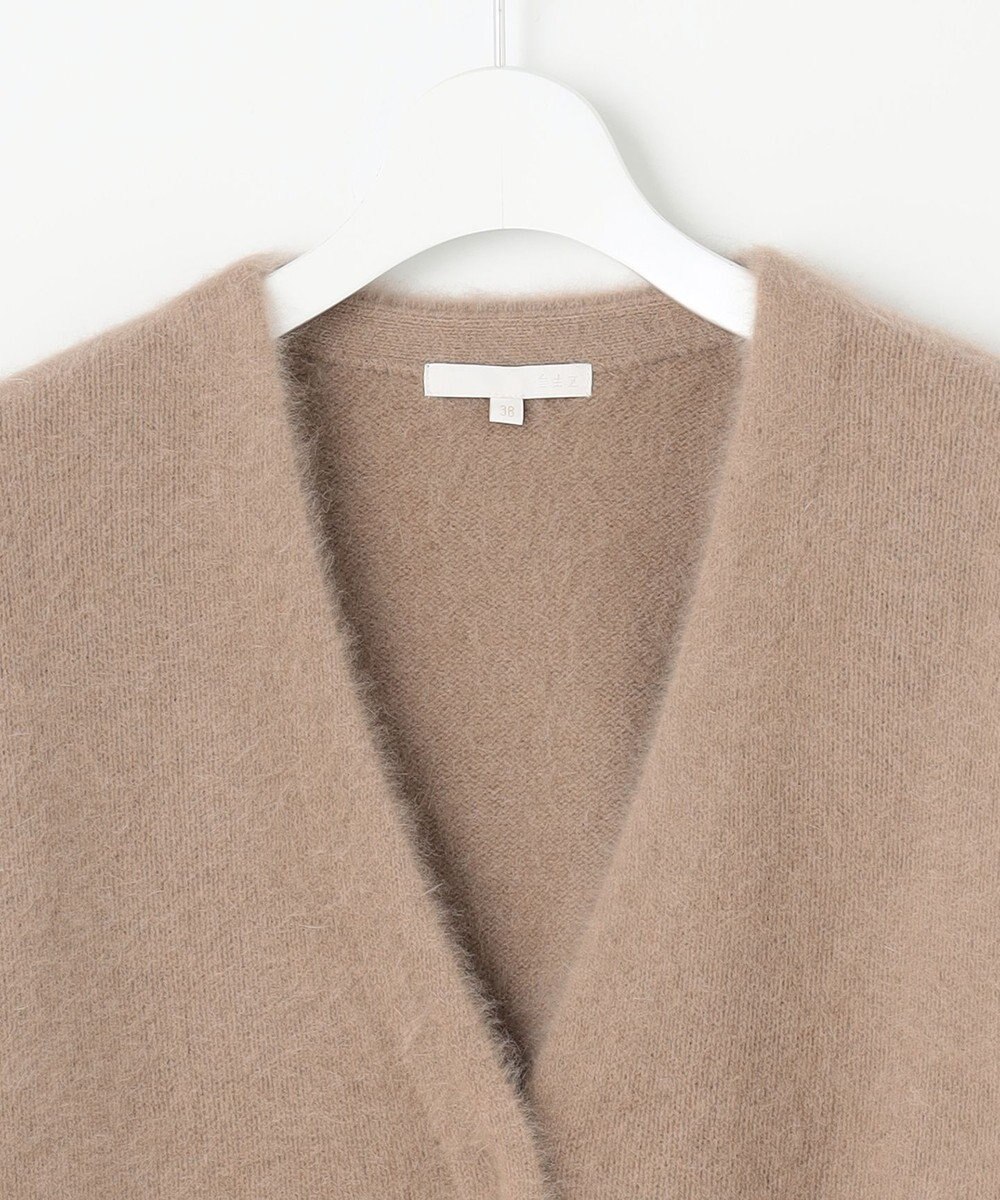 自由区 フォックスウール カーディガン 