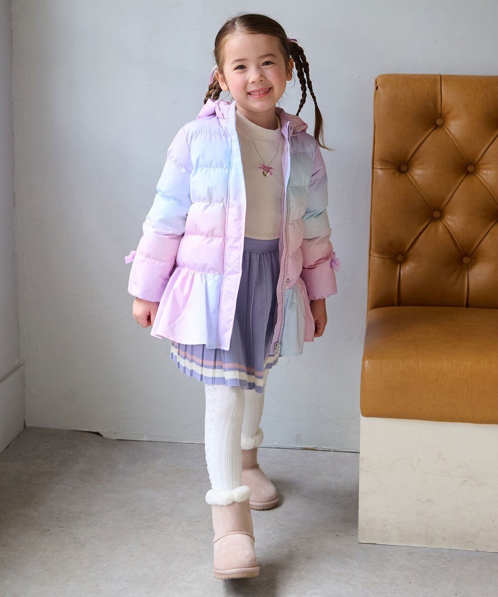 ANY KIDS ハイネック長袖カットソー 