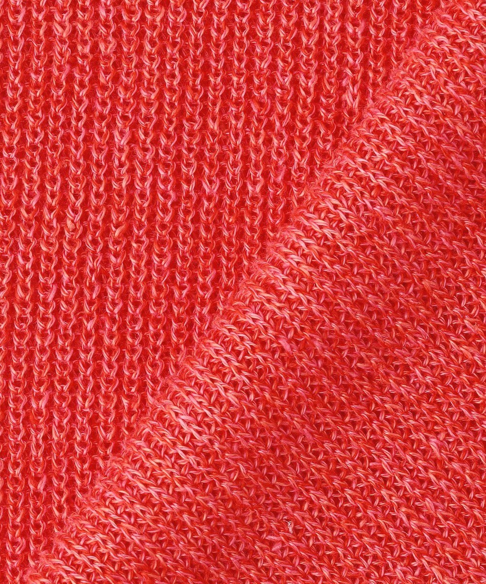 23区 【先行予約】ピュアリネン ハーフスリーブ ポロニット 