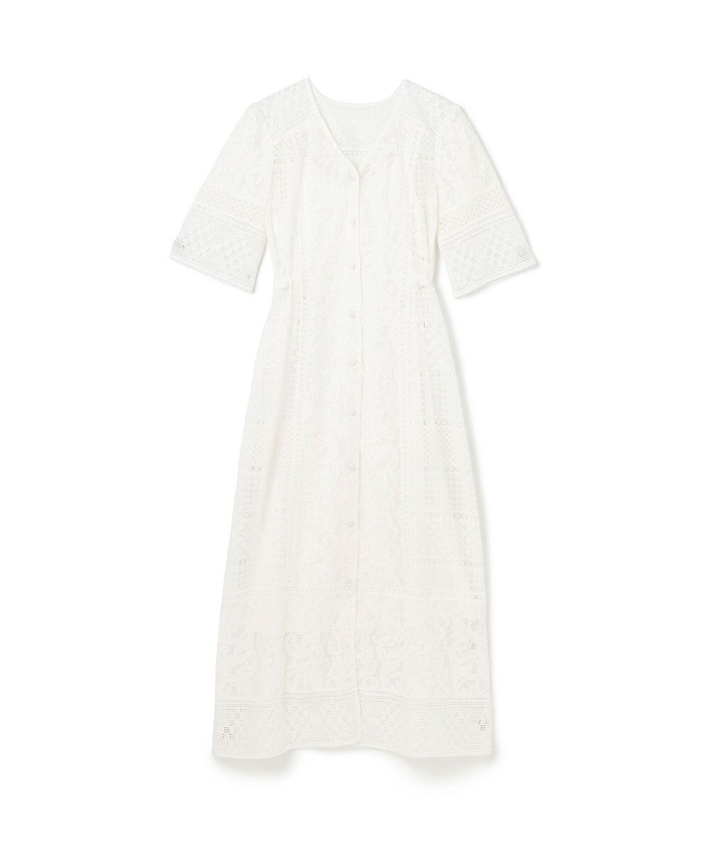 GRACE CONTINENTAL コンビレースVネックワンピース 