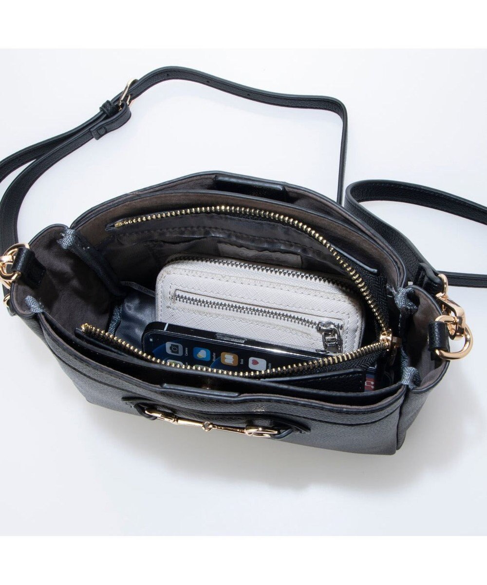 UNBILLION カシュカシュ cachecache / ビット金具付きミニショルダーバッグ 