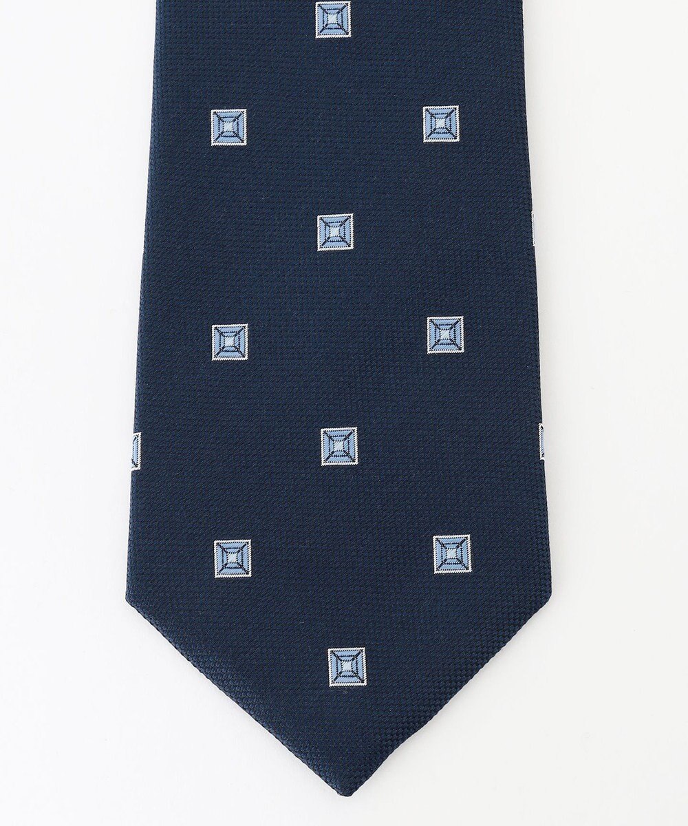 J.PRESS MEN 【FRESHERS COLLECTION】ブロック小紋ネクタイ 