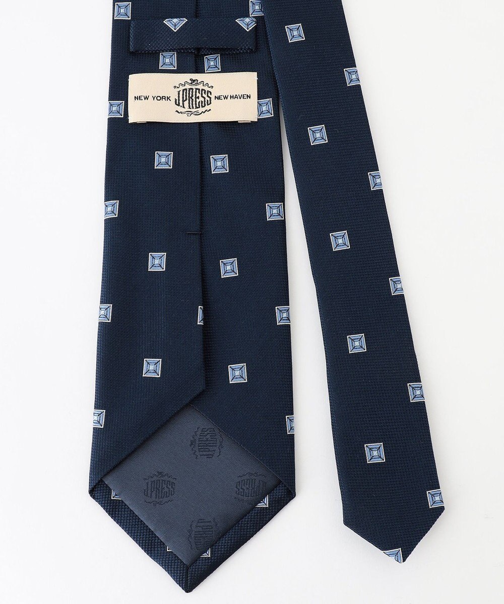 J.PRESS MEN 【FRESHERS COLLECTION】ブロック小紋ネクタイ 