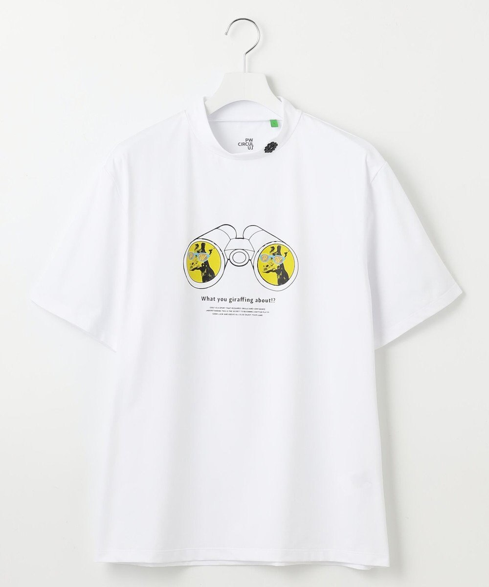 PW CIRCULUS 【UVカット / 吸水速乾 / 伸縮性抜群】【MEN】アニマルフォトモック T 