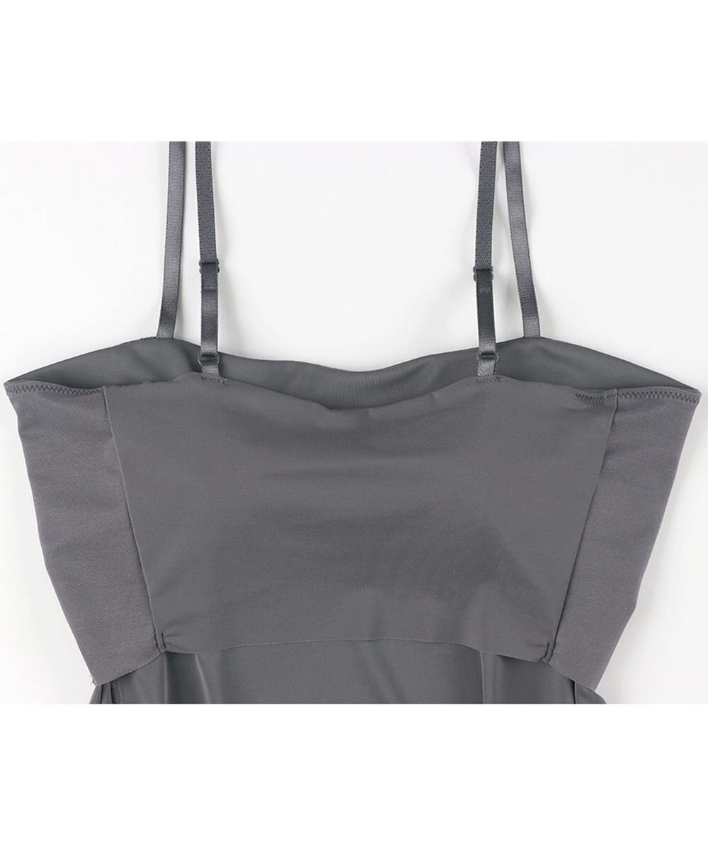 Wing カップ付きワンピース ラク きれいなバストシルエット 【シンクロブラワンピ】 キャミソール スリップ ET6022 ウイング／ワコール 