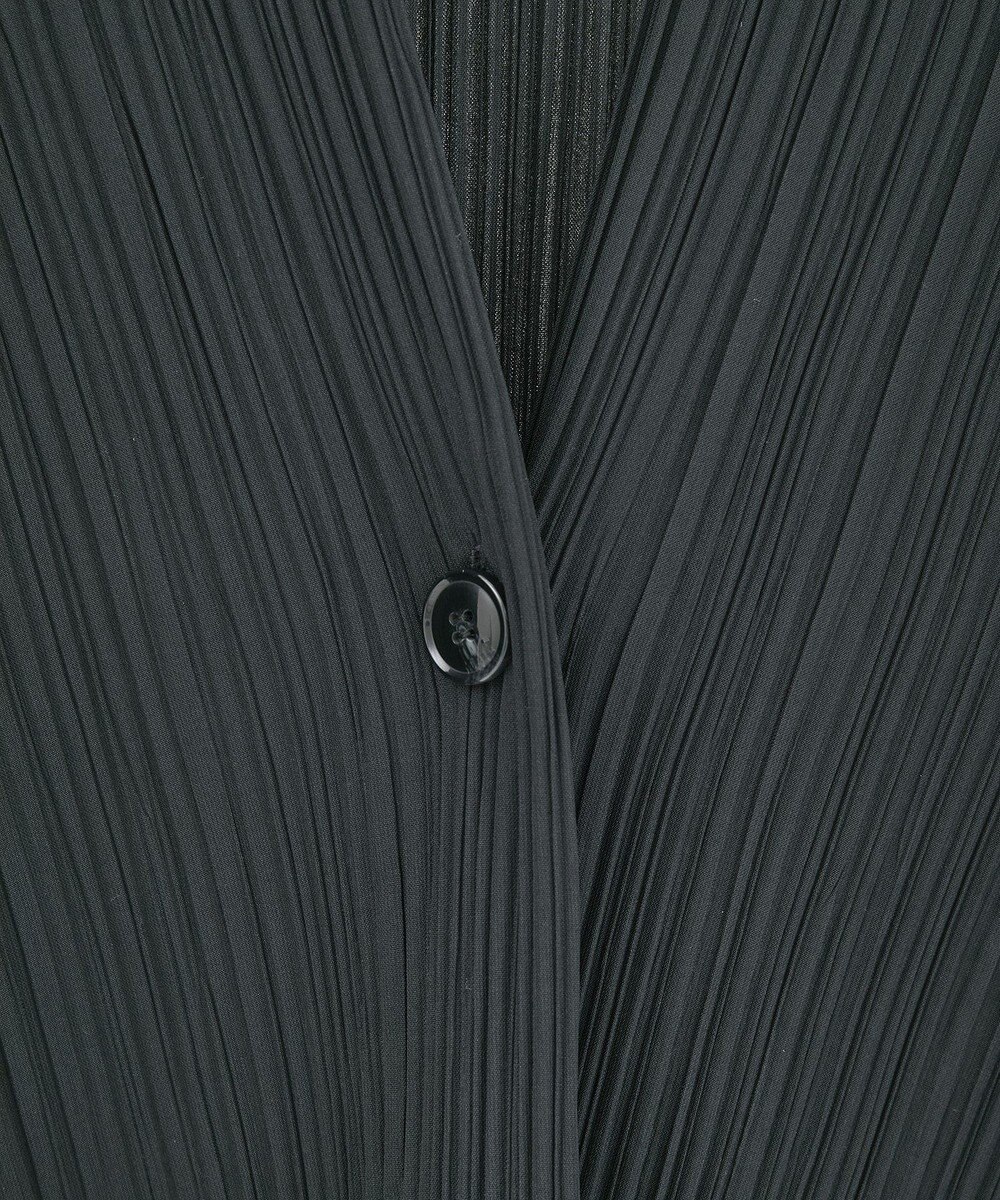 Green Parks ・ＥＬＥＮＣＡＲＥ　ＤＵＥ　プリーツノーカラージャケッ 