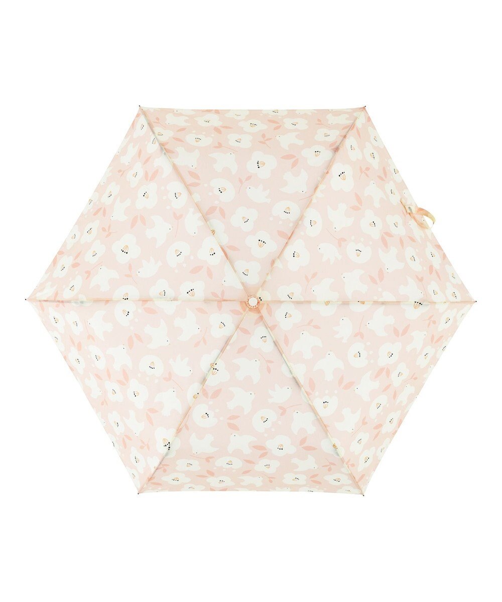 MOONBAT estaa 【耐風】折りたたみ傘 ハッピーバーズ UV 