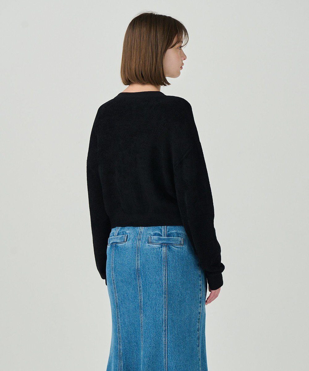 GRACE CONTINENTAL モールニットカーディガン 