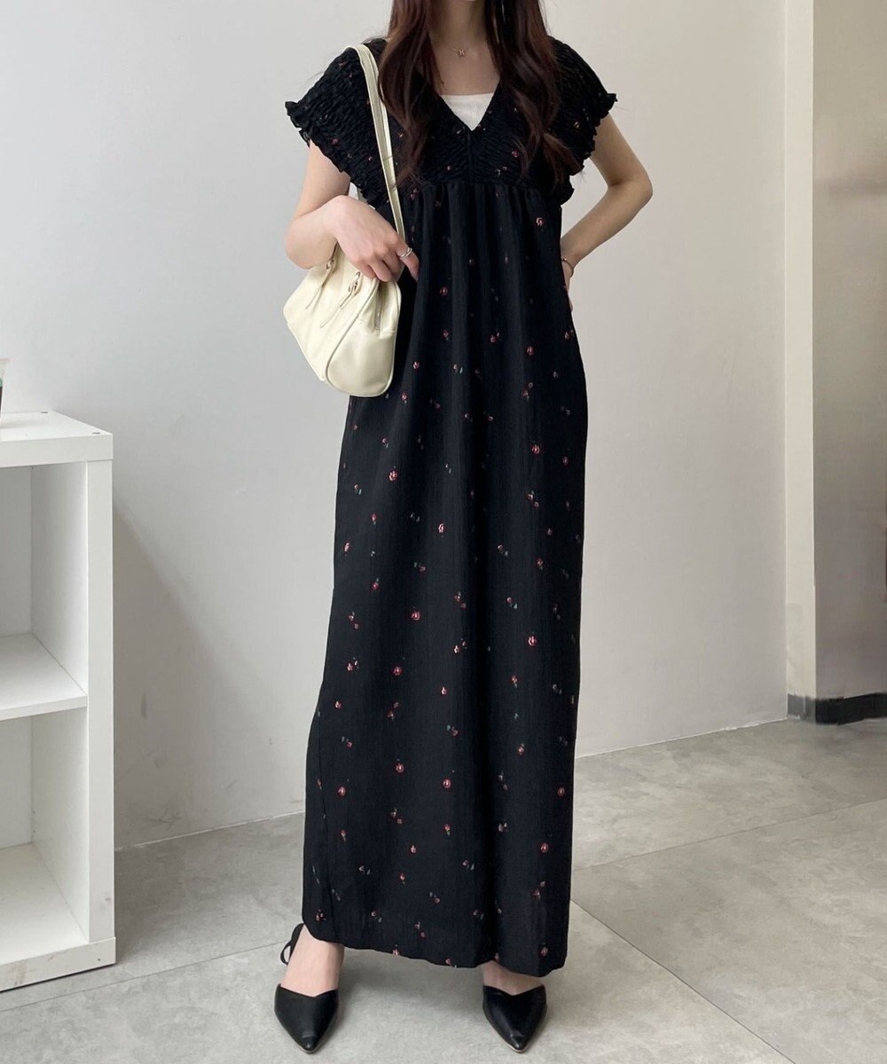 WEGO シャーリングサロペット 