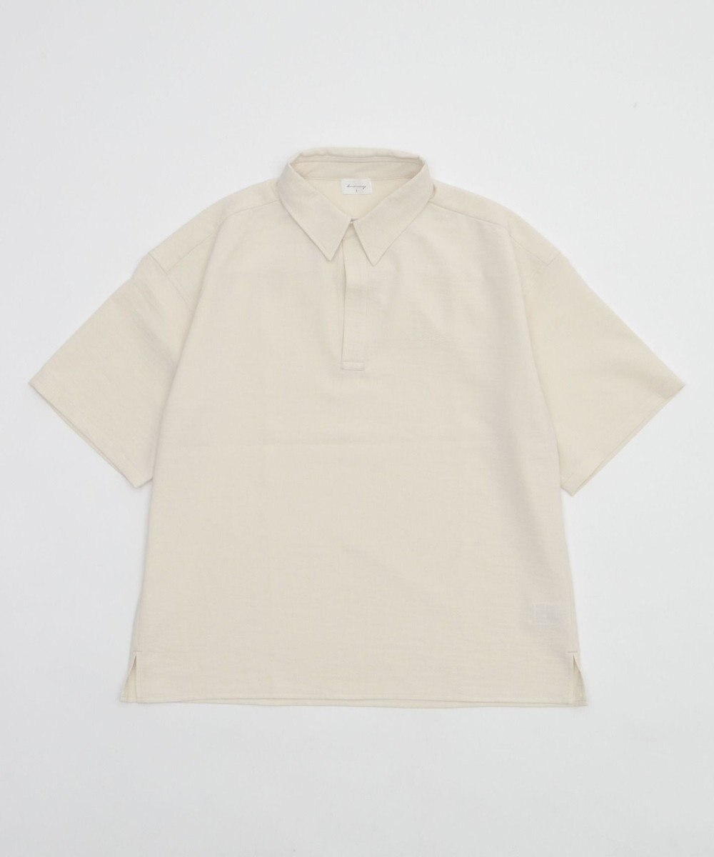 WEGO リネンライクスキッパーシャツ（SS） 