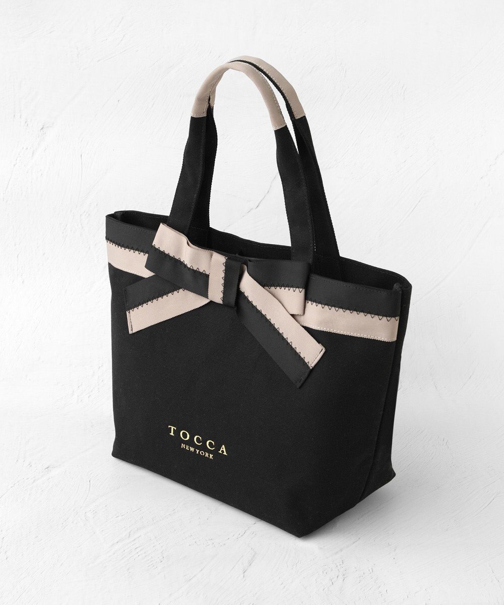 TOCCA KNOT IN CONTRAST CANVASTOTE キャンバストート 
