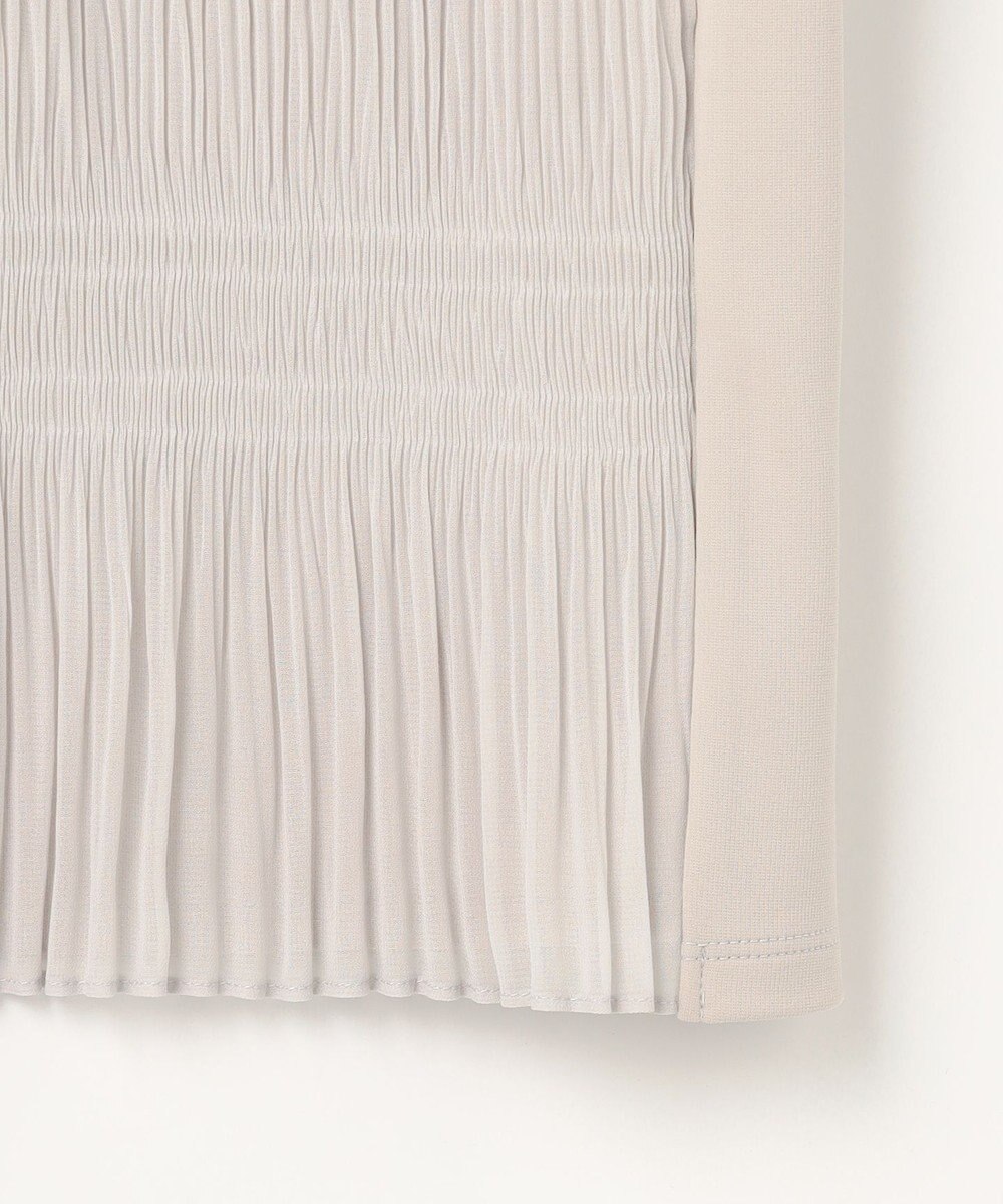 自由区 S プリーツコンビジャージ ブラウス 