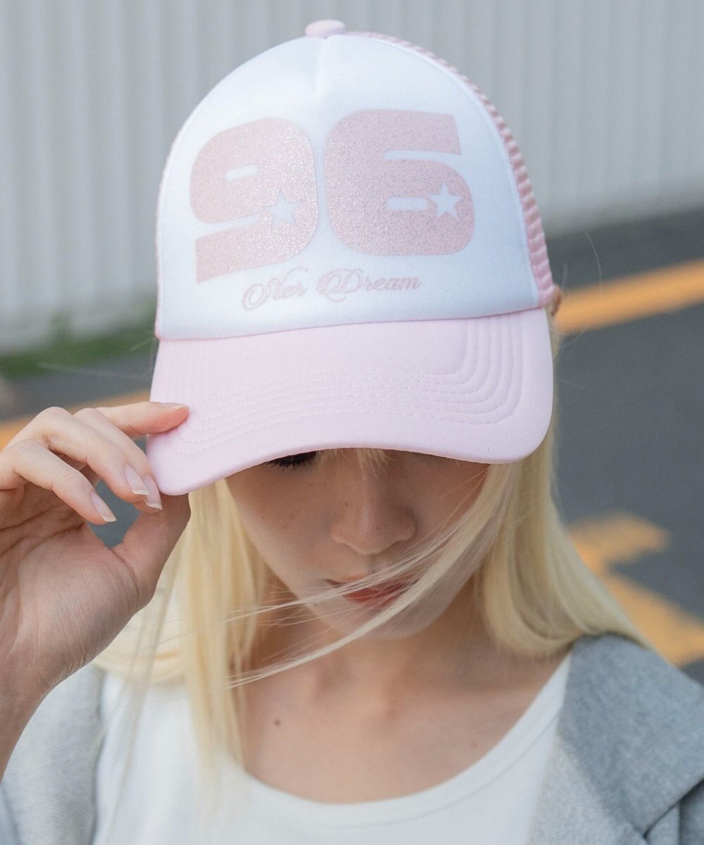 WEGO ナンバリングロゴメッシュキャップ 
