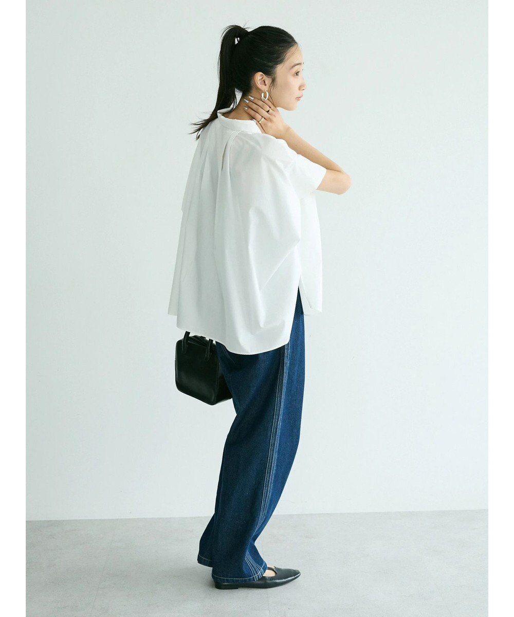 CRAFT STANDARD BOUTIQUE ステンサイドソリッドブラウス 