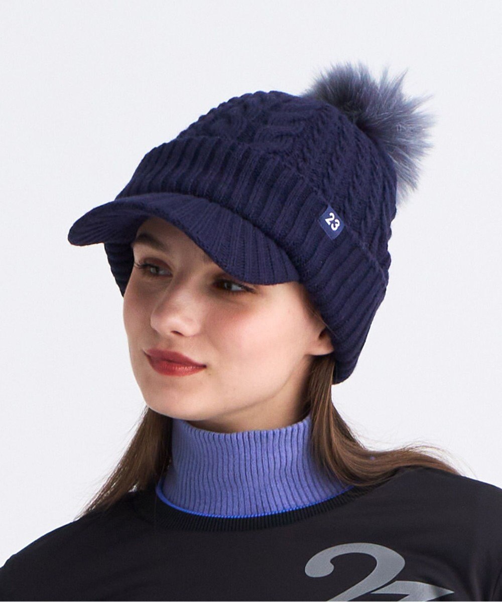 23区GOLF 【WOMEN】ニットキャップ 