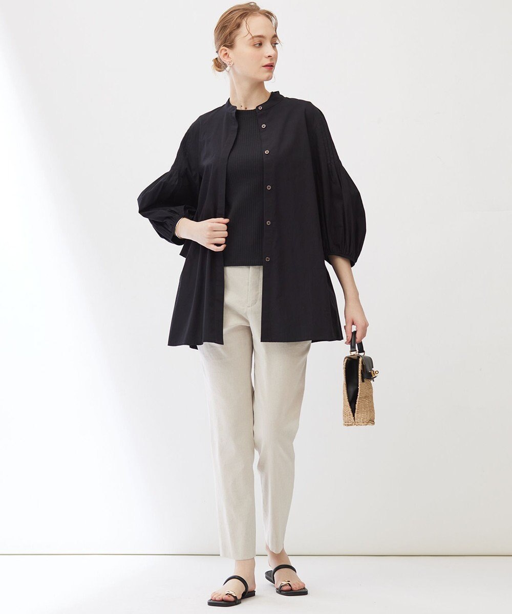 23区 【Indian Factory】シャイニーワイドリブ カットソー 