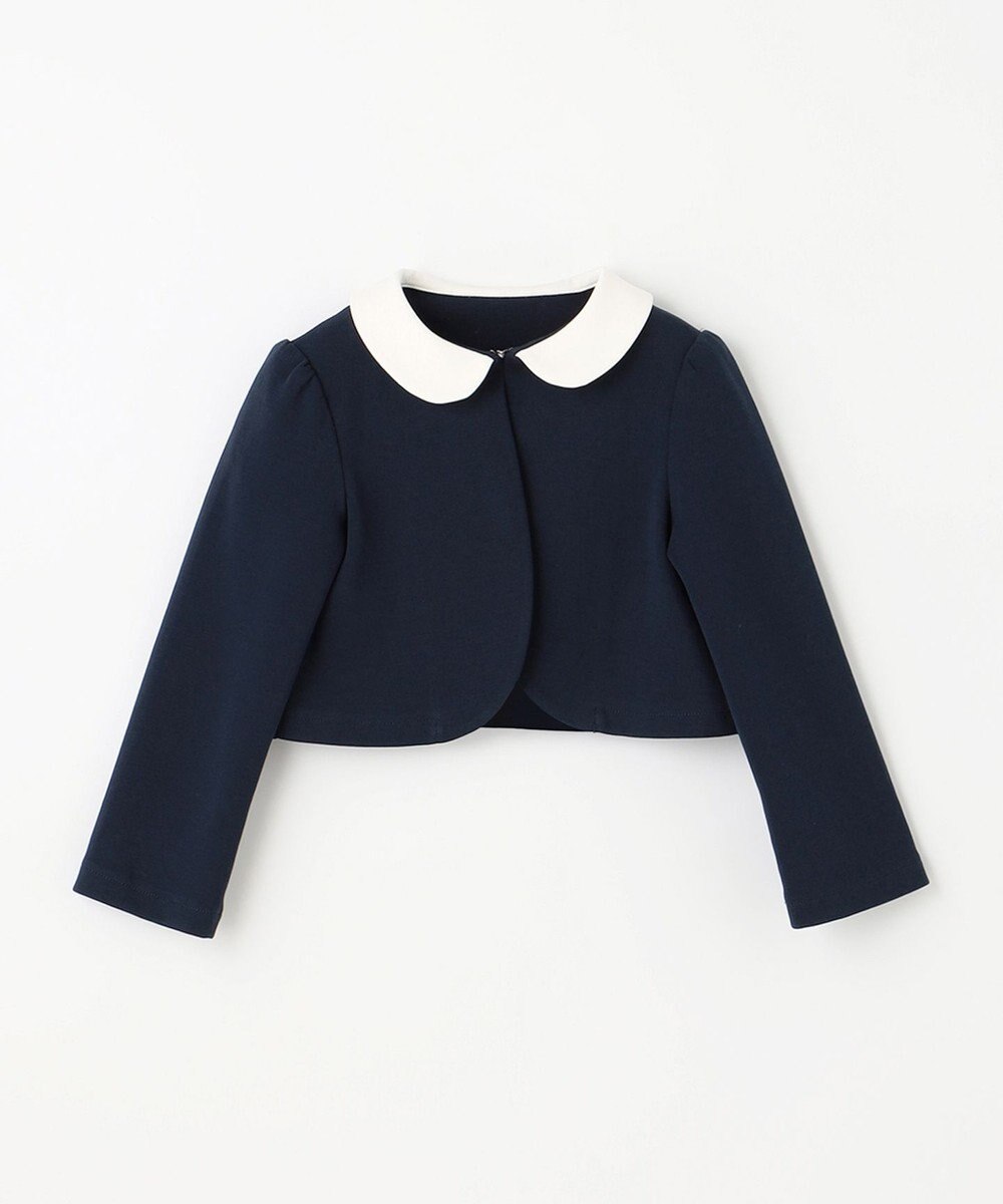 組曲 KIDS 【110-140cm】フラワー刺繍セットアップ 