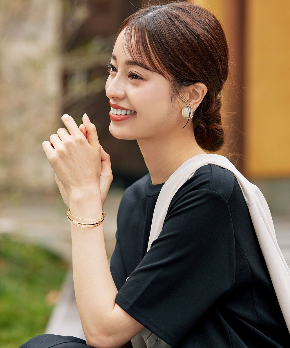 Tiaclasse 重ね付け風バングル 