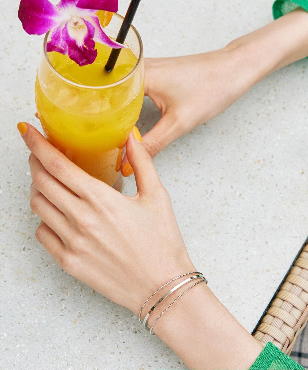 Tiaclasse 重ね付け風バングル 