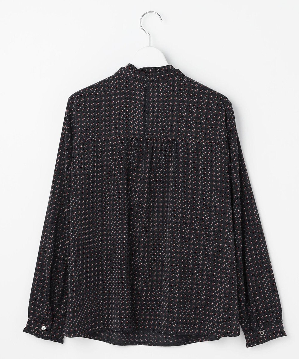 J.PRESS LADIES S スエード幾何プリント ブラウス 