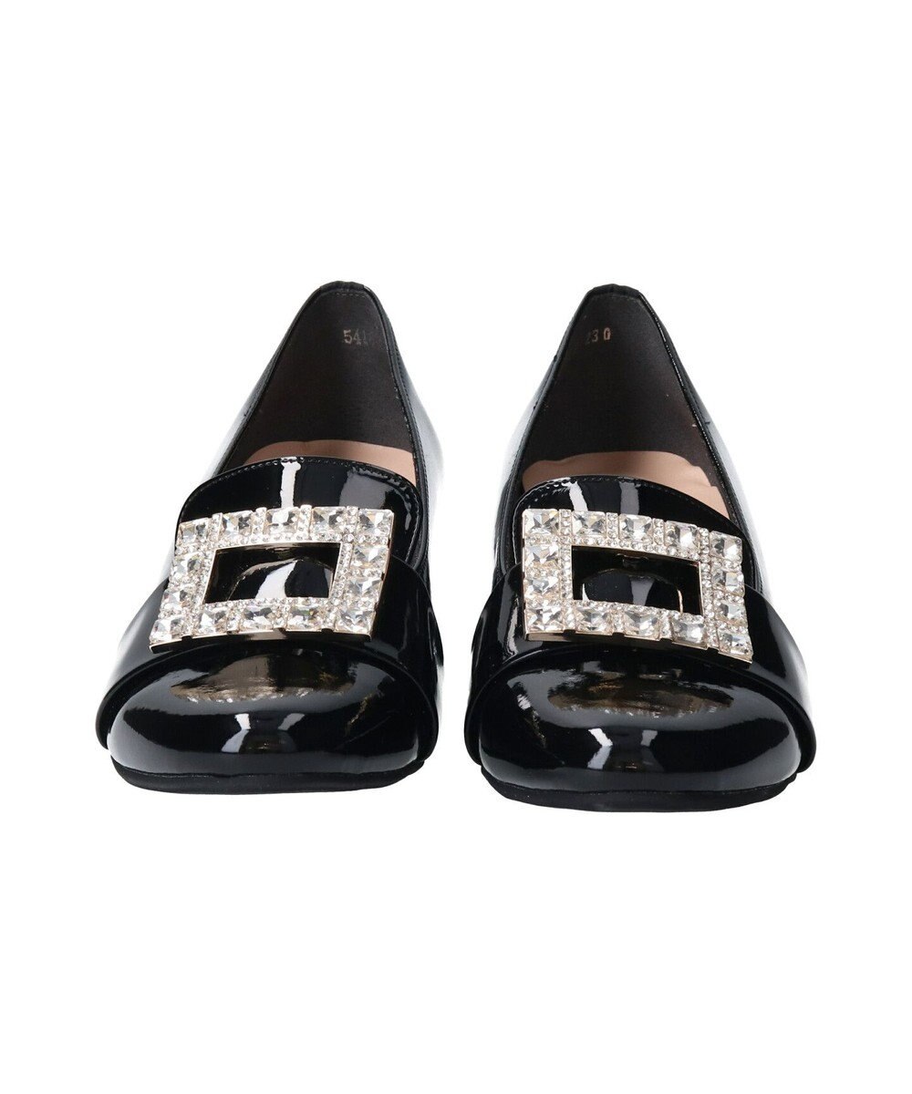 Bridget Birkin 【Bridget Birkin】バックルビジューヒールアップローファー 