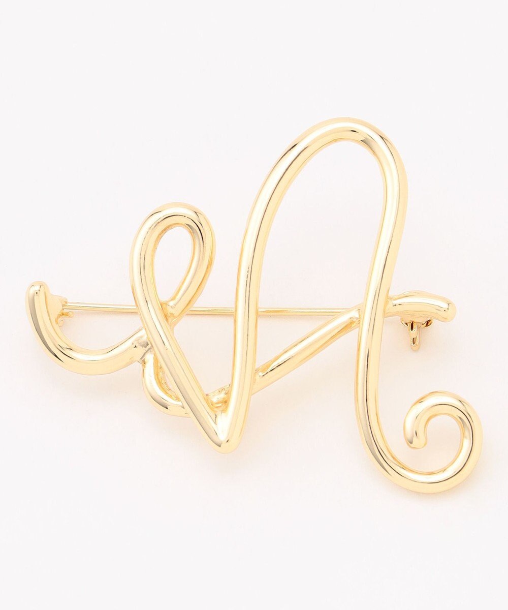 ANY ANYラインブローチ 