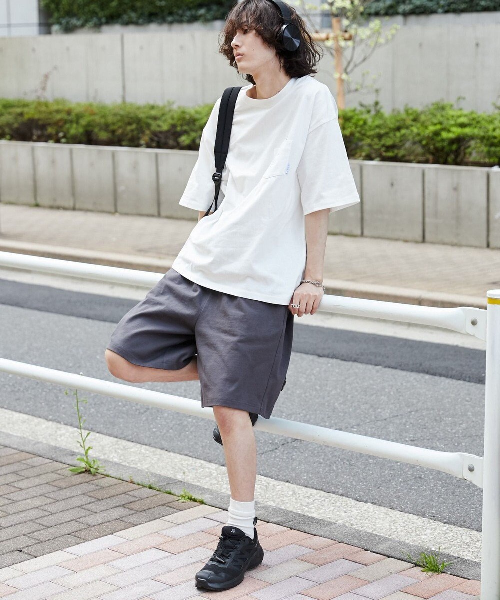 WEGO 【ウエストゴム】ヘビーウェイトカットイージーショーツ 