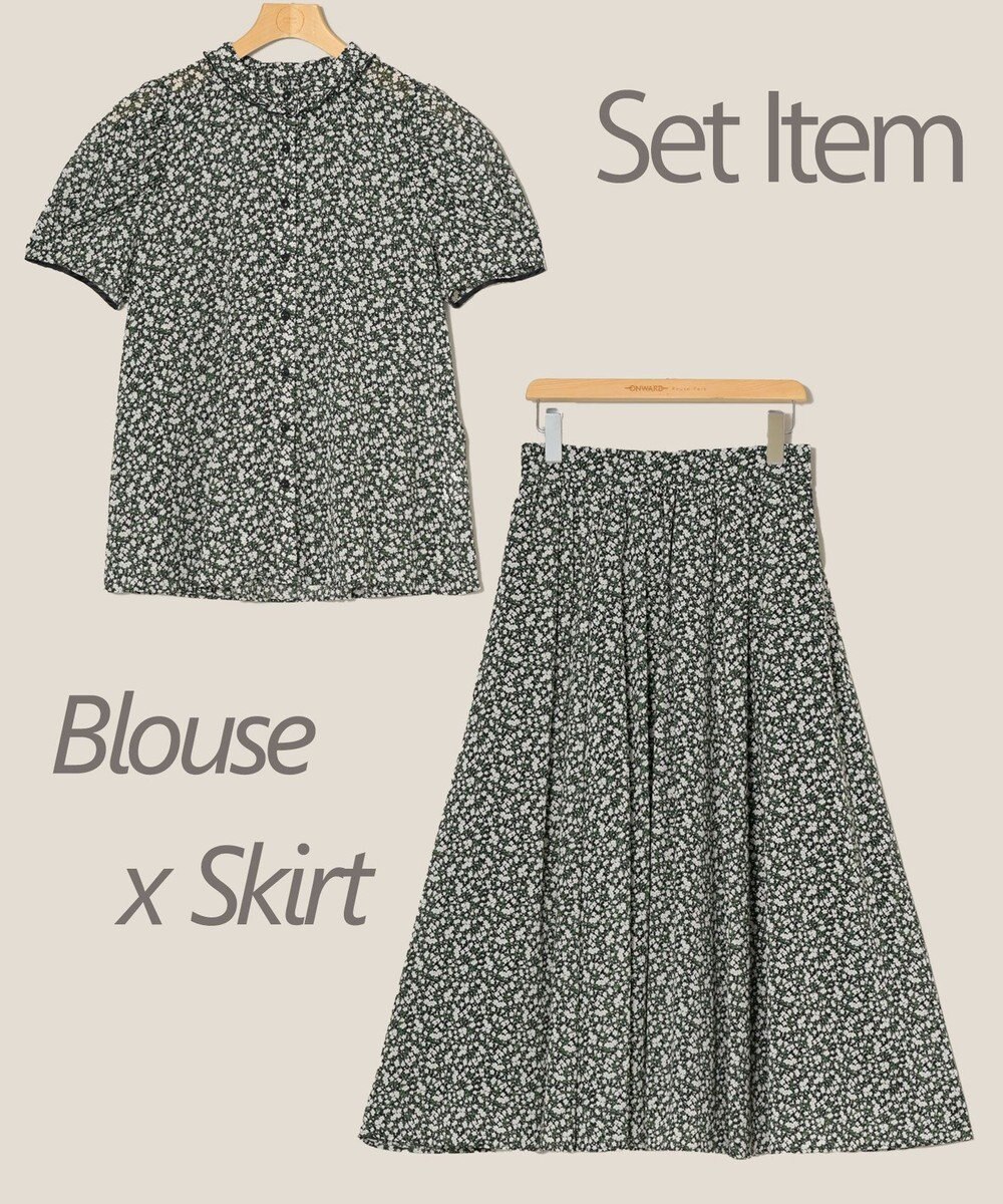 ONWARD Reuse Park セット商品/サイズ2【組曲】ブラウス春夏×スカート春夏 