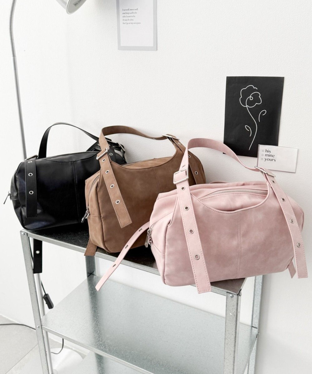 WEGO ハトメベルトハンドバッグ 