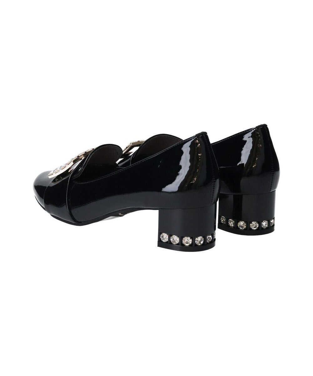 Bridget Birkin 【Bridget Birkin】バックルビジューヒールアップローファー 