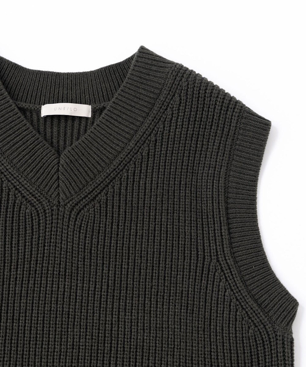 UNFILO MENS 【男女兼用】バルキー ニットベスト 