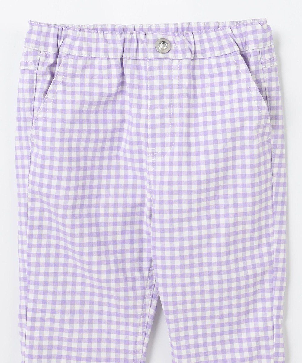 ANY KIDS ひんやりクール ギンガムパンツ 