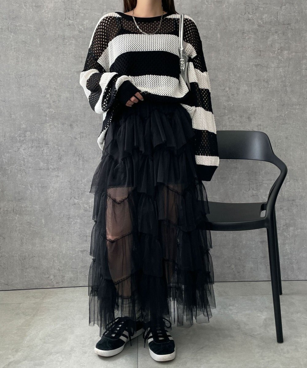 WEGO ボーダーニットビッグPO 