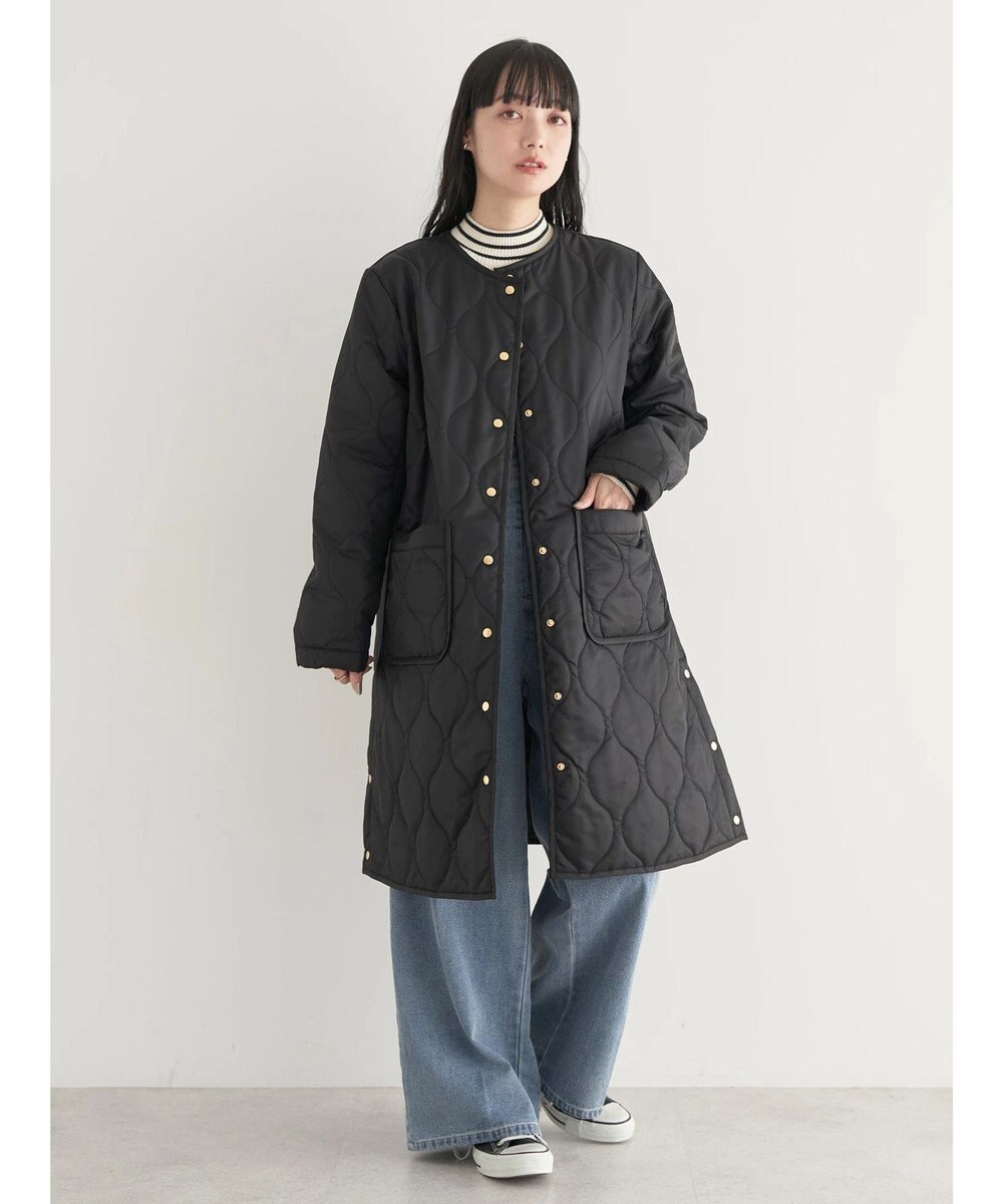 earth music&ecology ２ｗａｙキルティングコート 